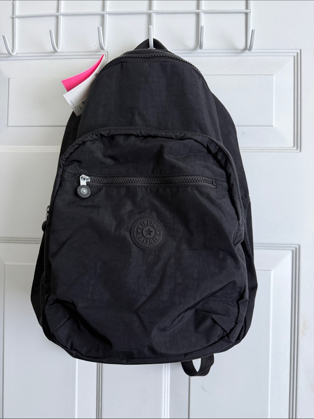 Kipling Black Classic Nylon Backpack